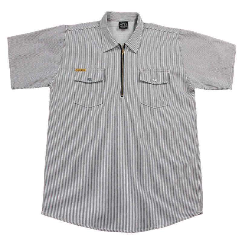 Work Shirt Short Sleeve w/Front Zipper